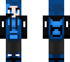 blue gaming girl