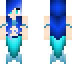 blue mermaid