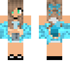 blue wolf girl