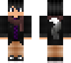 casual wolf boy -purple-
