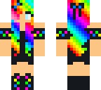 cute rainbow girl