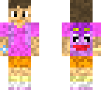 dora with backpack