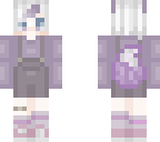 purple wolf boy