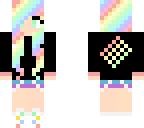 rainbow girl