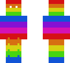 rainbow suit