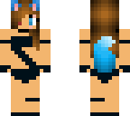 winter in swimsuit