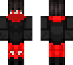 blood red
