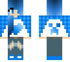 blue girl