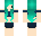 dark blue chibi
