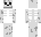 old spooky skeleton