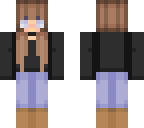 Brown hair Girl | Minecraft Skin