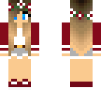 cute red floxer girl