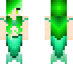 teal mermaid