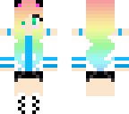 edited rainbow girl