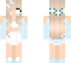 herobrine cute light blue teen