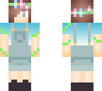 pastel flower girl