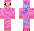 pig with pink unicorn onesie
