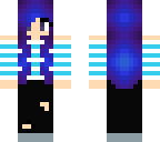 blue cute girl
