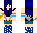 blue girl