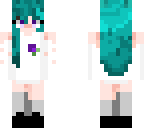 blue hair