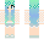 blue hair gradient
