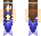 blue mermaid princess