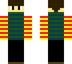 boy with striped sweaters