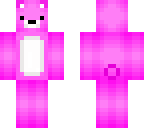 bright pink bear