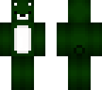 dark green bear