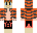 finished tiger onsie