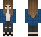 girl - blue shirt