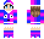 panda girl - bi pride
