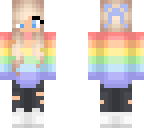 rainbow girl