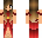 red dress