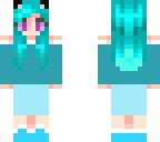 the first skin - blue beargirl