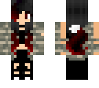 black-red ombre hair casual 10