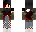 black-red ombre hair casual 9