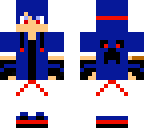 blue bonnet boy white