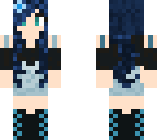 blue girl