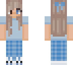blue pajamas
