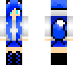 blue person