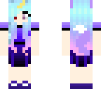 edited unicorn wolf girl