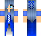 a blue-tiful dress