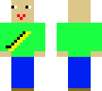 baldi with RULER | Minecraft Skin