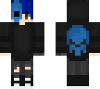 blue skull