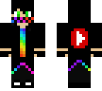 cool rainbow gamer