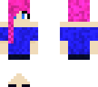 pink hair party girl