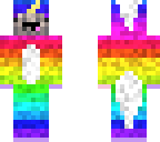 rainbow unicorn pug