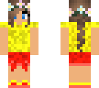 yellow flower girl outfit 3 - swimsuit