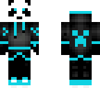 blue panda